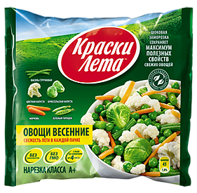 Овощи Весенние 400гр 1/20 КЛ